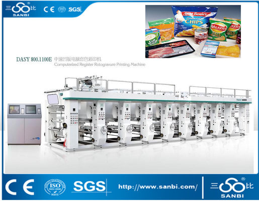 China 120m/minimale Gravüre computergesteuerte Druckmaschinen-elektrische Methode fournisseur