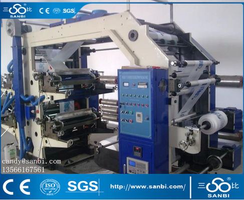 China 4 Farbmehrfarbendruckmaschine zu Druckplastikfilm-Papier-Folie Opp-Waren fournisseur