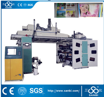 China Bopp PVC-PET-Haustier Cpp-Papier Flexo-Druckmaschine 120-150M/MIN fournisseur