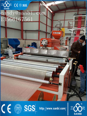 China Breite ISO9001 der HDPE 50-180kg/h Folienblasen-Maschinen-1000-2500mm fournisseur