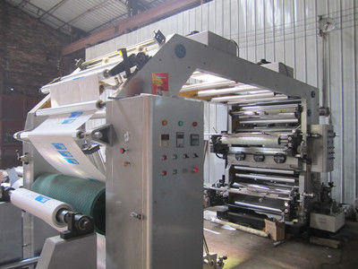China Mehrfarbenpolydruckmaschine der taschen-15Kw mit Rolle 8pcs Anilox fournisseur