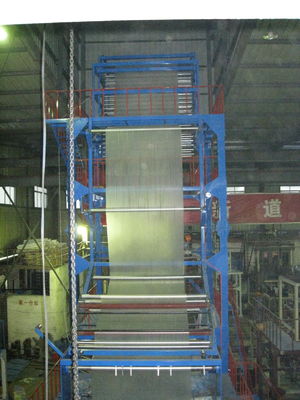 China Verdrängung LDPE-PET Folienblasen-Maschine der Doppelschicht-Co für Verbundfolie fournisseur