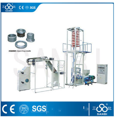 China Höhen-Geschwindigkeit PET Folienblasen-Maschinen-Reißverschluss-Film-Verdrängungs-Maschine fournisseur