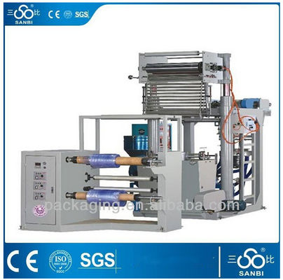 China Plastikfilm, der Maschine Verdrängungs-Blasformenmaschine mit CER-ISO herstellt fournisseur