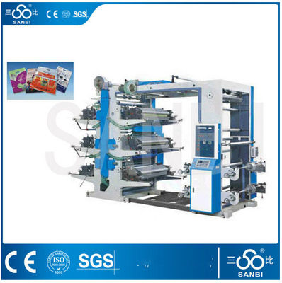 China Flexographische Presse der HDPE Taschen-Druckmaschine mit Randpositionsprüfer fournisseur