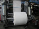 Hydraulische 4 färben Aufkleber-/Papiertüte-Druckmaschine mit Abrollmaschine Rewinder fournisseur