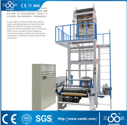 China ABA-Drei-Schicht Koextrusion Folienblasenmaschine (CER) fournisseur