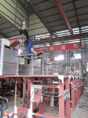China 800mm pp. blasformenmaschine der Folienblasen-Maschine 1.5Kw Plastik fournisseur